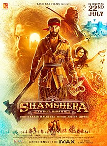 Shamshera 2022 ORG DVD Rip full movie download